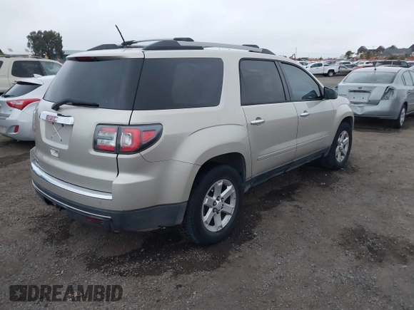 2015 GMC Acadia SLE with VIN 1GKKRPKD7FJ268834, listed as a IAAI auction lot 41529540 with 217,297 mi miles. Bid and sale history available at carsss.com. Image 4.