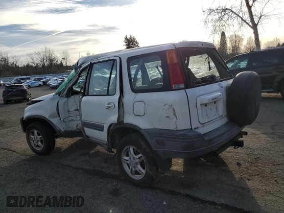 2000 Honda CR-V EX with VIN JHLRD1763YS023383, listed as a Copart auction lot 47251405 with 0 mi miles and Salvage Title. Bid and sale history available at carsss.com. Image 2.