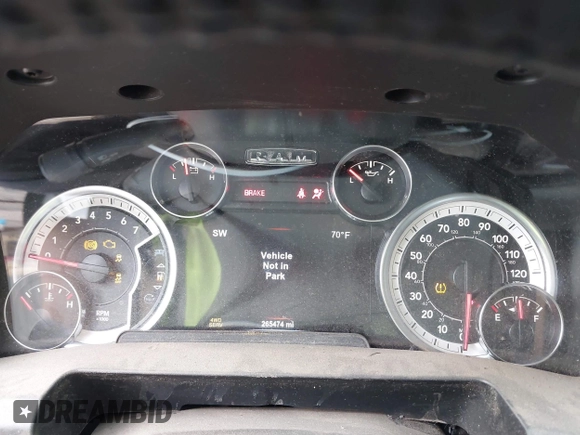 2018 Ram 1500 Big Horn with VIN 1C6RR7LT2JS329940, listed as a IAAI auction lot 41936862 with 265,474 mi miles and . Bid and sale history available at DreamBid. Image 7.