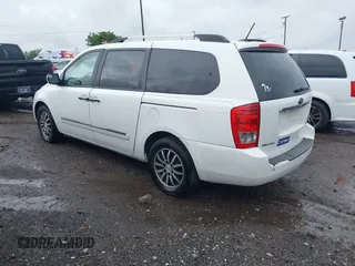 2012 Kia Sedona EX with VIN KNDMH4C76C6457908, listed as a IAAI auction lot 42179927 with 196,104 mi miles and . Bid and sale history available at DreamBid. Image 3.