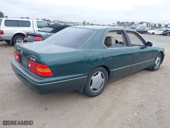 1998 Lexus LS 400 Luxury Sdn with VIN JT8BH28F4W0127167, listed as a IAAI auction lot 41896259 with NaN miles. Bid and sale history available at carsss.com. Image 4.