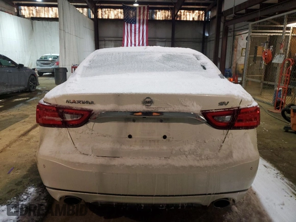 2018 Nissan Maxima SR with VIN 1N4AA6AP9JC407353, listed as a Copart auction lot 88741325 with 72,135 mi miles and Salvage Title. Bid and sale history available at carsss.com. Image 6.