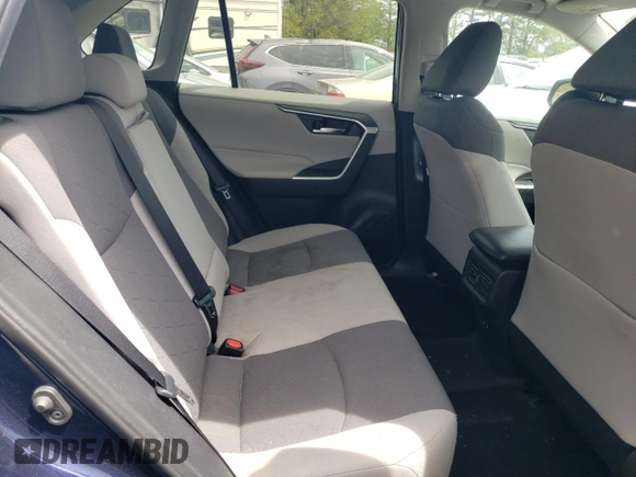 2019 Toyota RAV4 XLE with VIN 2T3W1RFV0KC027858, listed as a Copart auction lot 54301995 with 145,669 mi miles and Salvage Title. Bid and sale history available at carsss.com. Image 11.