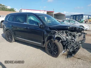 2020 Kia Telluride SX with VIN 5XYP54HC6LG045884, listed as a IAAI auction lot 42296193 with 133,763 mi miles and . Bid and sale history available at DreamBid. Image 1.