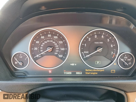 2015 BMW 3 Series 328i xDrive with VIN WBA3B5G54FNS18537, listed as a Copart auction lot 47594805 with 113,459 mi miles and Non Repairable. Bid and sale history available at carsss.com. Image 9.