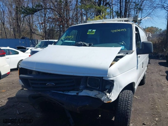 2003 Ford Econoline Cargo Van with VIN 1FTNE24LX3HA42513, listed as a IAAI auction lot 41858493 with 316,475 mi miles. Bid and sale history available at carsss.com. Image 6.