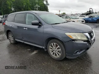 2014 Nissan Pathfinder SL with VIN 5N1AR2MN4EC683852, listed as a Copart auction lot 56719125 with 129,897 mi miles and Salvage title. Bid and sale history available at DreamBid. Image 4.