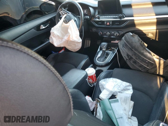 2021 Kia Forte GT-Line z VIN 3KPF34AD9ME351898, wystawiony jako Copart lot #87957335 z przebiegiem 57 633 mil mil oraz Szkoda całkowita • Salvage title. Historia ofert i sprzedaży dostępna na DreamBid. Obrazek 8.