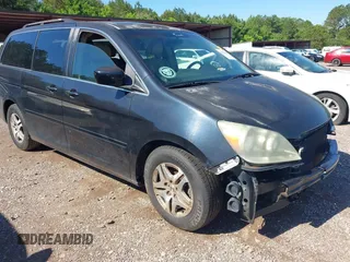 2006 Honda Odyssey EX-L with VIN 5FNRL387X6B080838, listed as a IAAI auction lot 42153641 with 255,438 mi miles and . Bid and sale history available at DreamBid. Image 1.