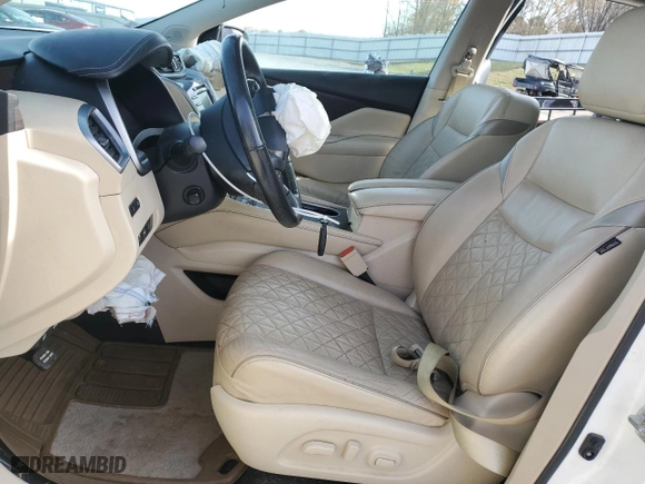 2019 Nissan Murano SL with VIN 5N1AZ2MJ2KN130033, listed as a Copart auction lot 83350424 with 108,054 mi miles and Salvage Title. Bid and sale history available at carsss.com. Image 7.