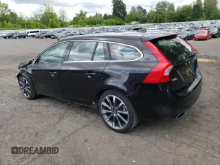 2015 Volvo V60 T5 Drive-E Platinum with VIN YV140MEM7F1218731, listed as a Copart auction lot 58333695 with 103,717 mi miles and Salvage title. Bid and sale history available at DreamBid. Image 2.