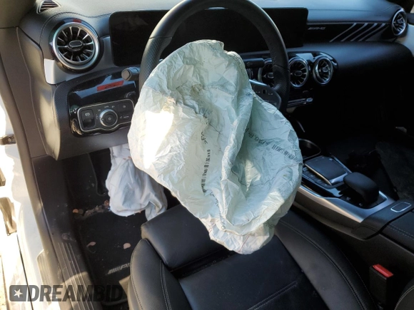 2023 Mercedes-Benz CLA 45 AMG with VIN W1K5J5DB3PN379445, listed as a Copart auction lot 41185944 with Not Provided miles and . Bid and sale history available at DreamBid. Image 8.