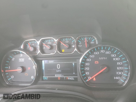 2018 Chevrolet Tahoe LS with VIN 1GNSCAEC8JR351011, listed as a Copart auction lot 49420825 with 83,322 mi miles and Salvage title. Bid and sale history available at DreamBid. Image 9.