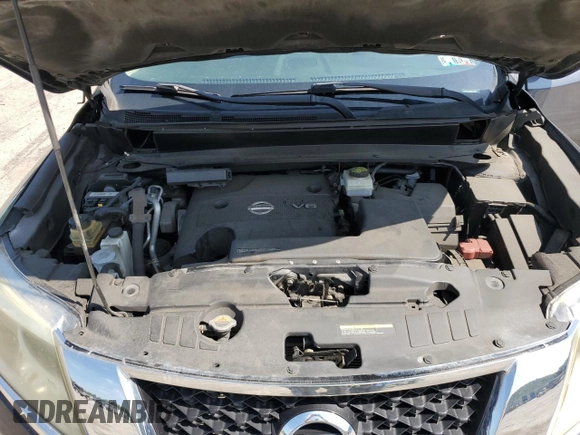 2014 Nissan Pathfinder Platinum with VIN 5N1AR2MM0EC653996, listed as a Copart auction lot 62788795 with 128,456 mi miles and Clean title. Bid and sale history available at DreamBid. Image 12.