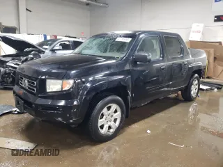 2006 Honda Ridgeline RTS with VIN 2HJYK16496H572617, listed as a Copart auction lot 47295655 with 183,602 mi miles and Salvage Title. Bid and sale history available at carsss.com. Image 1.