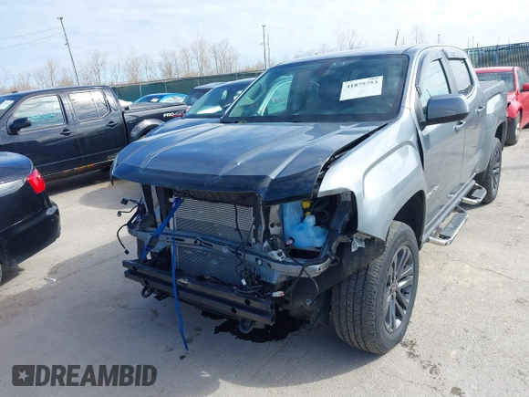2019 GMC Canyon 4WD SLE with VIN 1GTG6CEN6K1352824, listed as a IAAI auction lot 41875753 with 60,684 mi miles. Bid and sale history available at carsss.com. Image 6.