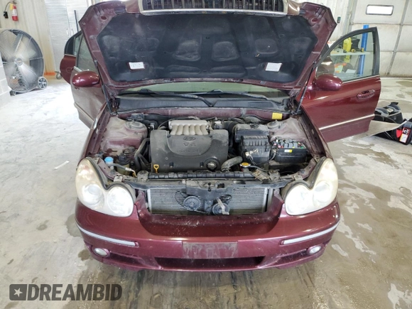 2005 Hyundai Sonata GLS with VIN KMHWF35H45A130532, listed as a Copart auction lot 71096484 with 0 mi miles and Salvage Title. Bid and sale history available at carsss.com. Image 11.