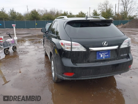 2011 Lexus RX 350 with VIN 2T2BK1BA0BC103728, listed as a IAAI auction lot 41681564 with 86,816 mi miles and . Bid and sale history available at DreamBid. Image 3.