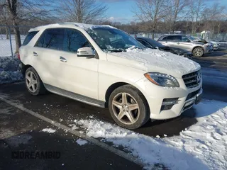 2015 Mercedes-Benz M 400 with VIN 4JGDA5GB7FA483181, listed as a IAAI auction lot 41353004 with 105,507 mi miles and . Bid and sale history available at DreamBid. Image 1.