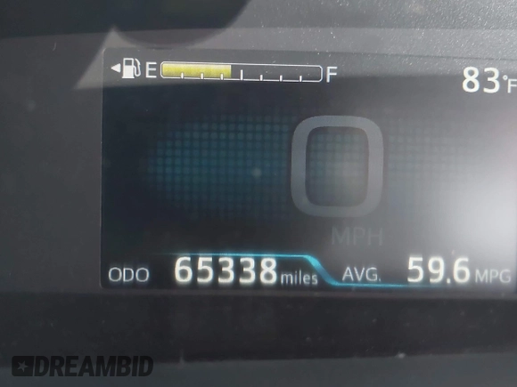 2022 Toyota Prius L Eco z VIN JTDKAMFU6N3177732, wystawiony jako IAAI lot #42504790 z przebiegiem 65 338 mil mil oraz . Historia ofert i sprzedaży dostępna na DreamBid. Obrazek 15.