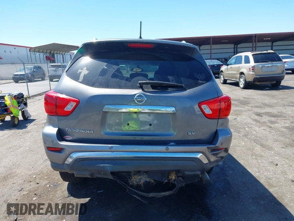 2017 Nissan Pathfinder S with VIN 5N1DR2MN3HC697212, listed as a IAAI auction lot 42049193 with 144,960 mi miles and . Bid and sale history available at DreamBid. Image 17.