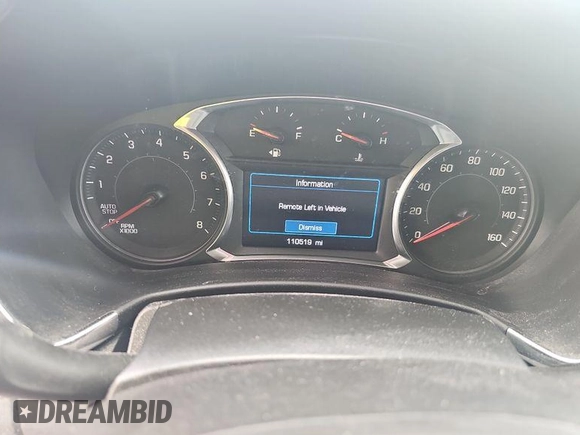 2020 Chevrolet Equinox LT z VIN 2GNAXJEV5L6232400, wystawiony jako IAAI lot #42575814 z przebiegiem 110 520 mil mil oraz . Historia ofert i sprzedaży dostępna na DreamBid. Obrazek 17.