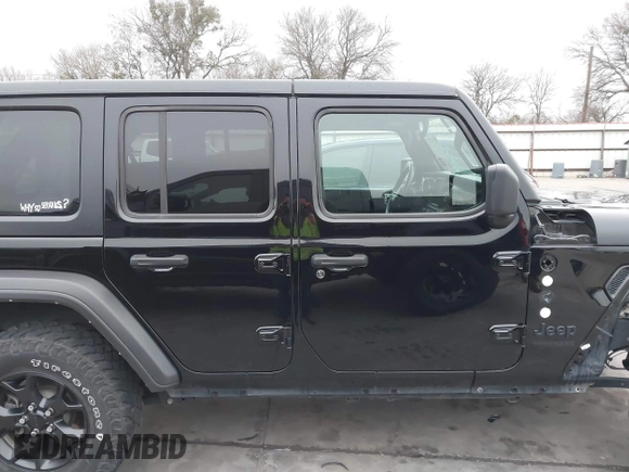 2021 Jeep Wrangler Unlimited Sport S with VIN 1C4HJXDG1MW856944, listed as a IAAI auction lot 41397210 with 39,471 mi miles. Bid and sale history available at carsss.com. Image 14.