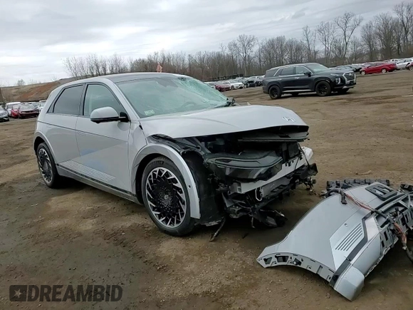 2022 Hyundai Ioniq 5 Limited z VIN KM8KRDAF0NU089802, wystawiony jako Copart lot #50336075 z przebiegiem Nie podano mil oraz Szkoda całkowita • Salvage title. Historia ofert i sprzedaży dostępna na DreamBid. Obrazek 10.