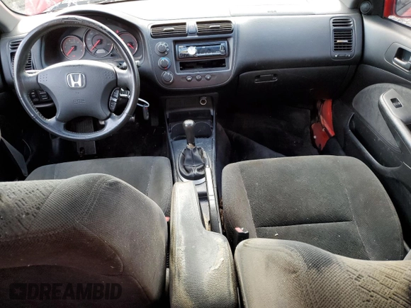 2005 Honda Civic EX with VIN 1HGEM21945L067050, listed as a Copart auction lot 73824464 with 170,950 mi miles and Salvage Title. Bid and sale history available at carsss.com. Image 8.