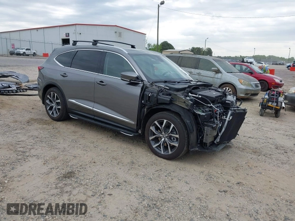 2023 Acura MDX Technology with VIN 5J8YE1H46PL039316, listed as a IAAI auction lot 42031513 with 20,743 mi miles and . Bid and sale history available at DreamBid. Image 1.