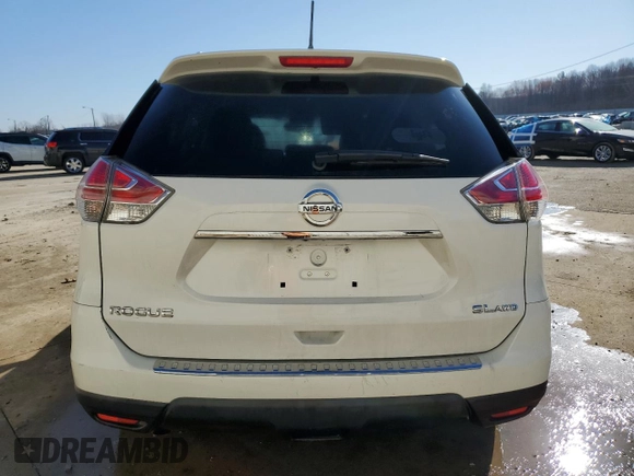 2015 Nissan Rogue SL with VIN 5N1AT2MV5FC816718, listed as a Copart auction lot 48185295 with 88,288 mi miles and Clean Title. Bid and sale history available at carsss.com. Image 6.
