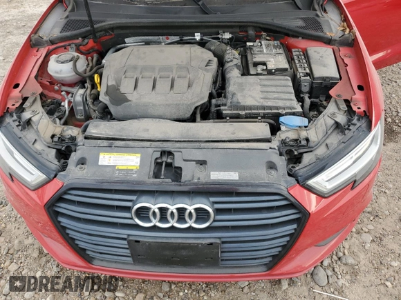 2020 Audi A3 with VIN WAUCUGFF4LA096961, listed as a Copart auction lot 51954825 with 30,389 mi miles and Salvage title. Bid and sale history available at DreamBid. Image 11.