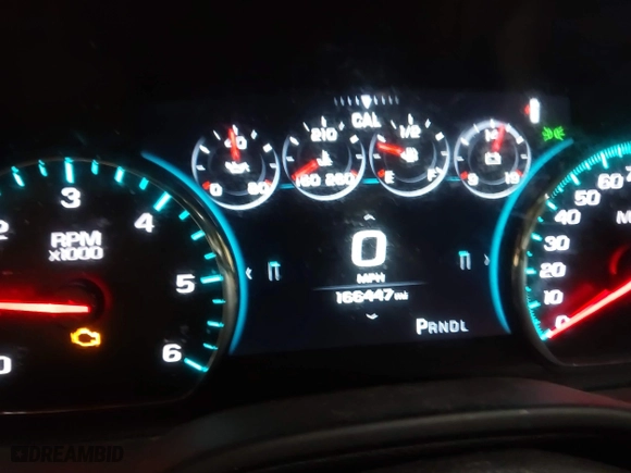 2017 Chevrolet Suburban Premier with VIN 1GNSKJKC3HR260195, listed as a IAAI auction lot 41609363 with 166,447 mi miles. Bid and sale history available at carsss.com. Image 7.