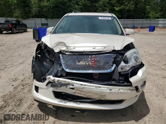 2012 GMC Acadia Denali z VIN 1GKKVTED6CJ148101, wystawiony jako Copart lot #57058195 z przebiegiem 105 231 mil mil oraz Szkoda całkowita • Salvage title. Historia ofert i sprzedaży dostępna na DreamBid. Obrazek 5.