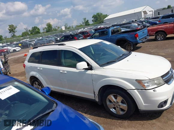2012 Dodge Journey SXT with VIN 3C4PDCBG3CT387763, listed as a IAAI auction lot 42720016 with 190,692 mi miles and . Bid and sale history available at DreamBid. Image 13.