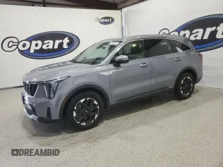 2024 Kia Sorento S with VIN 5XYRL4JC8RG268820, listed as a Copart auction lot 64687685 with 34,624 mi miles and Clean title. Bid and sale history available at DreamBid. Image 1.