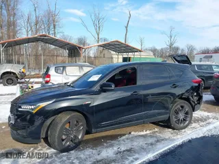 2021 Acura RDX w/A-Spec Package with VIN 5J8TC2H64ML022078, listed as a IAAI auction lot 41375060 with 28,771 mi miles. Bid and sale history available at carsss.com. Image 14.