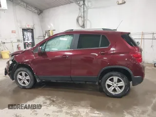 2017 Chevrolet Trax LT with VIN 3GNCJPSB9HL184572, listed as a IAAI auction lot 41692581 with 86,656 mi miles. Bid and sale history available at carsss.com. Image 14.