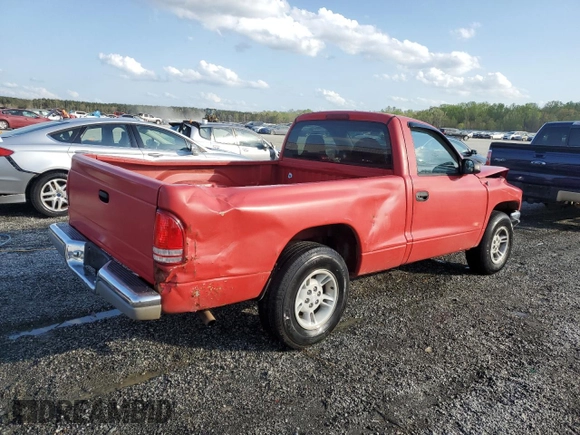 1998 Dodge Dakota SLT z VIN 1B7FL26X6WS617918, wystawiony jako Copart lot #51528255 z przebiegiem 229 102 mil mil oraz Szkoda całkowita • Salvage title. Historia ofert i sprzedaży dostępna na DreamBid. Obrazek 3.