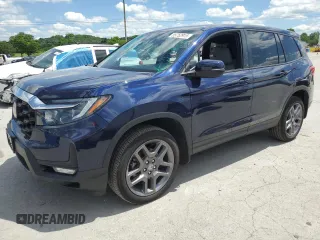 2022 Honda Passport EX-L z VIN 5FNYF8H53NB029730, wystawiony jako Copart lot #55752915 z przebiegiem 47 202 mil mil oraz Szkoda całkowita • Salvage title. Historia ofert i sprzedaży dostępna na DreamBid. Obrazek 1.