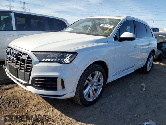 2023 Audi Q7 Premium with VIN WA1AXBF78PD015066, listed as a Copart auction lot 44207735 with 6,432 mi miles and Salvage title. Bid and sale history available at DreamBid. Image 1.