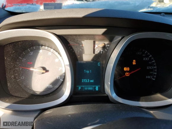 2010 Chevrolet Equinox LTZ with VIN 2CNFLFEY4A6210463, listed as a Copart auction lot 41842435 with 181,860 mi miles and Salvage Title. Bid and sale history available at carsss.com. Image 9.
