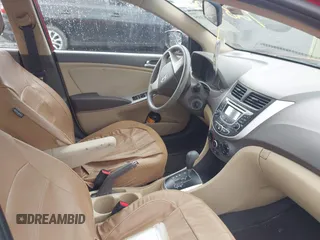 2013 Hyundai Accent GLS with VIN KMHCT4AE4DU585116, listed as a IAAI auction lot 42195395 with 75,909 mi miles and . Bid and sale history available at carsss.com. Image 5.
