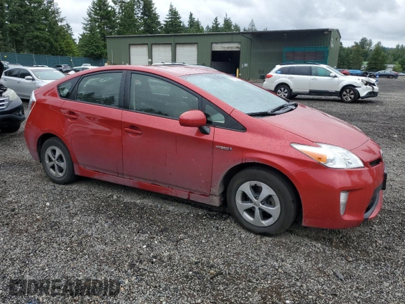2013 Toyota Prius One with VIN JTDKN3DU3D1620866, listed as a Copart auction lot 61475385 with 165,490 mi miles and Clean title. Bid and sale history available at DreamBid. Image 4.