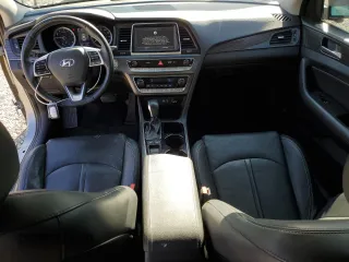 2019 Hyundai Sonata SEL with VIN 5NPE34AF5KH808518, listed as a Copart auction lot 53586045 with 91,307 mi miles and Salvage Title. Bid and sale history available at DreamBid. Image 8.