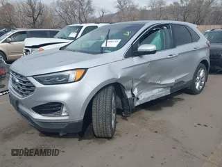 2019 Ford Edge Titanium with VIN 2FMPK4K92KBB89260, listed as a IAAI auction lot 41885743 with 80,001 mi miles. Bid and sale history available at carsss.com. Image 17.