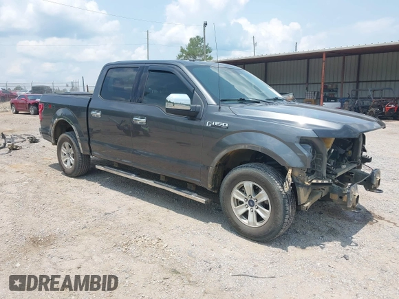 2018 Ford F-150 XL with VIN 1FTEW1E56JFC47584, listed as a IAAI auction lot 42397196 with 195,341 mi miles and . Bid and sale history available at DreamBid. Image 1.