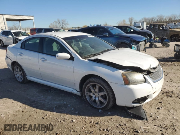 2010 Mitsubishi Galant ES with VIN 4A32B3FF5AE007883, listed as a Copart auction lot 81187784 with 144,129 mi miles and Salvage Title. Bid and sale history available at carsss.com. Image 4.