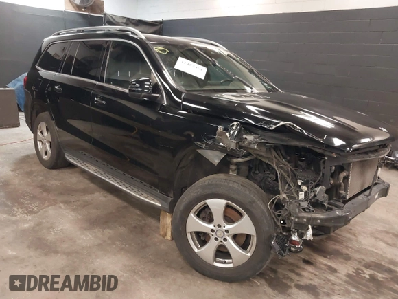 2017 Mercedes-Benz GLS 450 z VIN 4JGDF6EE1HA846825, wystawiony jako IAAI lot #41482461 z przebiegiem 64 135 mil mil oraz . Historia ofert i sprzedaży dostępna na DreamBid. Obrazek 1.
