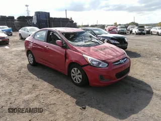 2016 Hyundai Accent SE z VIN KMHCT4AE0GU029275, wystawiony jako IAAI lot #40288787 z przebiegiem Nie podano mil oraz . Historia ofert i sprzedaży dostępna na DreamBid. Obrazek 1.